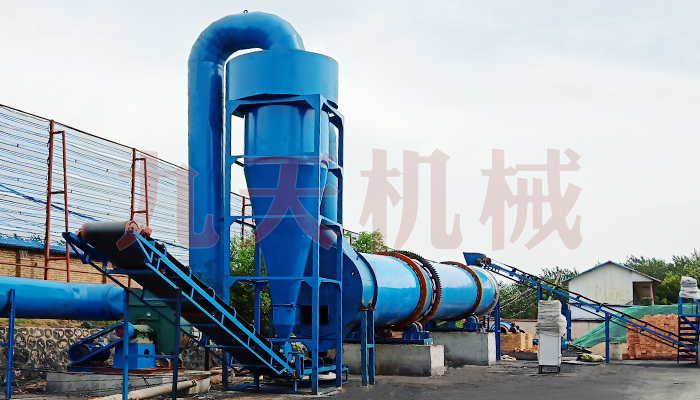 陜西煤泥烘干機(jī)安裝圖